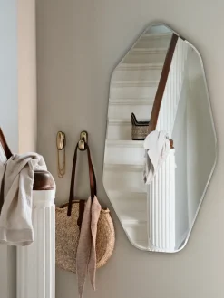 Espejo de pared Ruby 120x60 cm, Clear-black