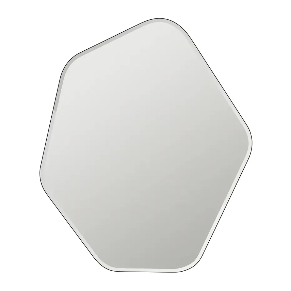 Espejo de pared Ruby 60x50 cm, Clear-black