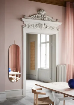 Espejo de pared 40,4x146,9 cm, Brass