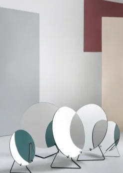 Espejo de pie Ø20 cm, Black