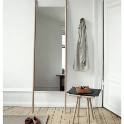 Espejo de pie Georg, Roble sin tratar