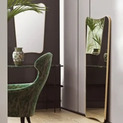 Espejo F.A.33, Black brass, grande