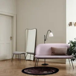 Espejo F.A.33, Black brass, grande