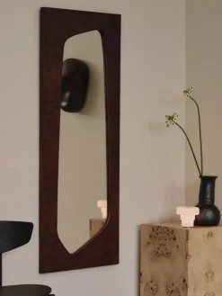 Espejo Folia, Dark stained burl, 135 cm