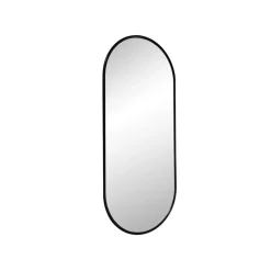 Espejo Haga Basic, Negro, 40x90 cm