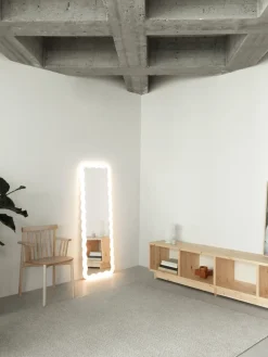 Espejo Illu 160x55 cm, Blanco