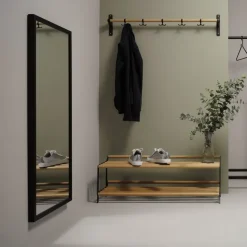 Espejo Klara, Blanco brillante