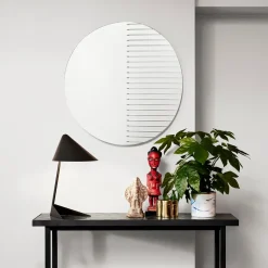 Espejo Masquerade Round, Transparente