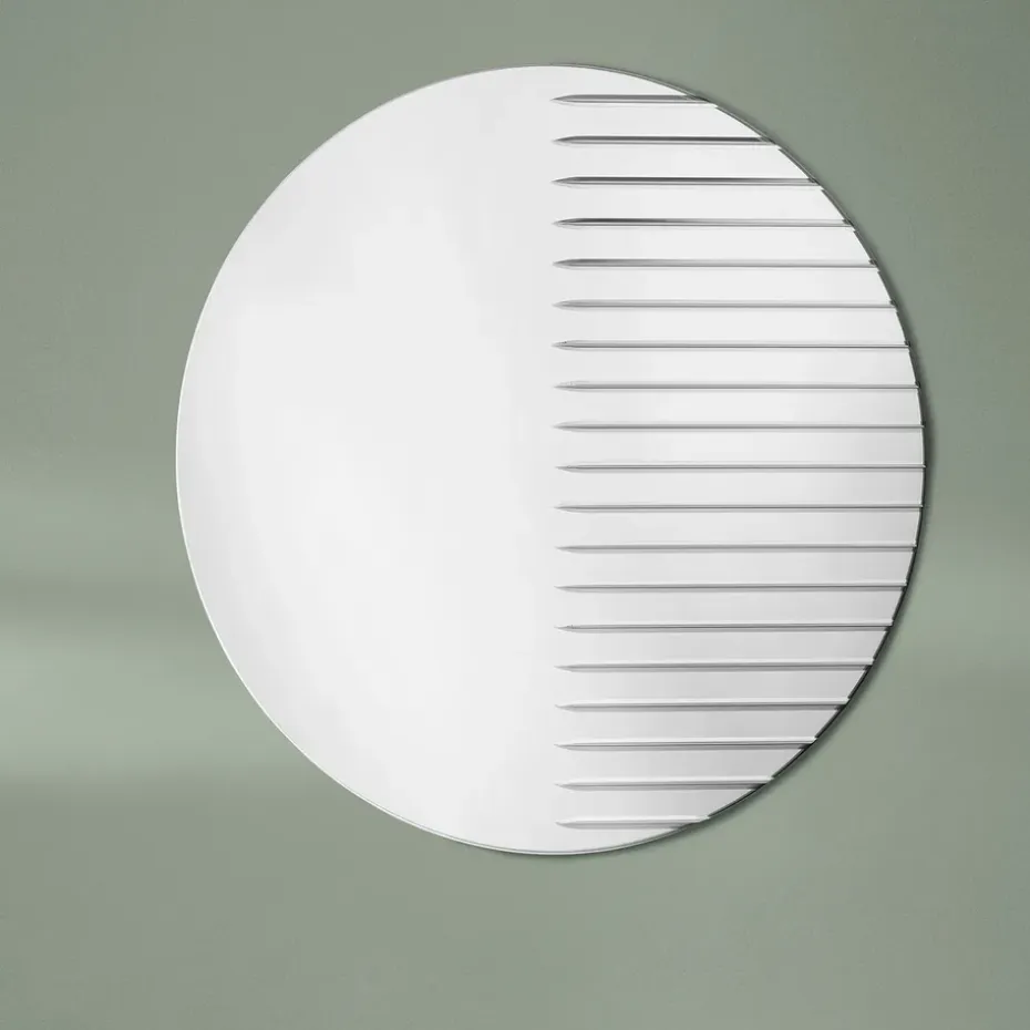 Espejo Masquerade Round, Transparente