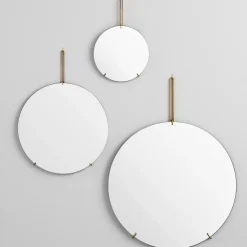 Espejo Moebe Wall mirror Ø 30 cm, Latón