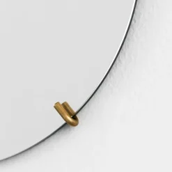 Espejo Moebe wall mirror Ø 70 cm, Latón