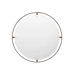 Espejo Nimbus, Bronced brass, ø110