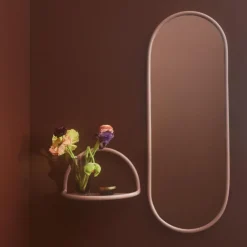 Espejo ovalado Angui 108 cm, Rose