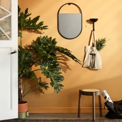 Espejo ovalado Peroble, 40 x 60 cm