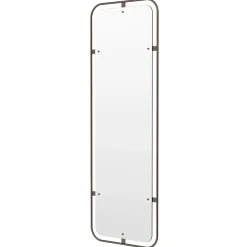 Espejo rectangular Nimbus, Bronzed brass