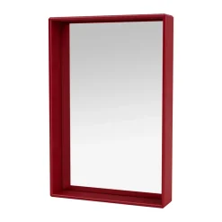 Espejo Shelfie colour frame 46,8x69,6 cm, Beetroot