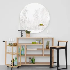 Espejo You, Roble aceitado blanco