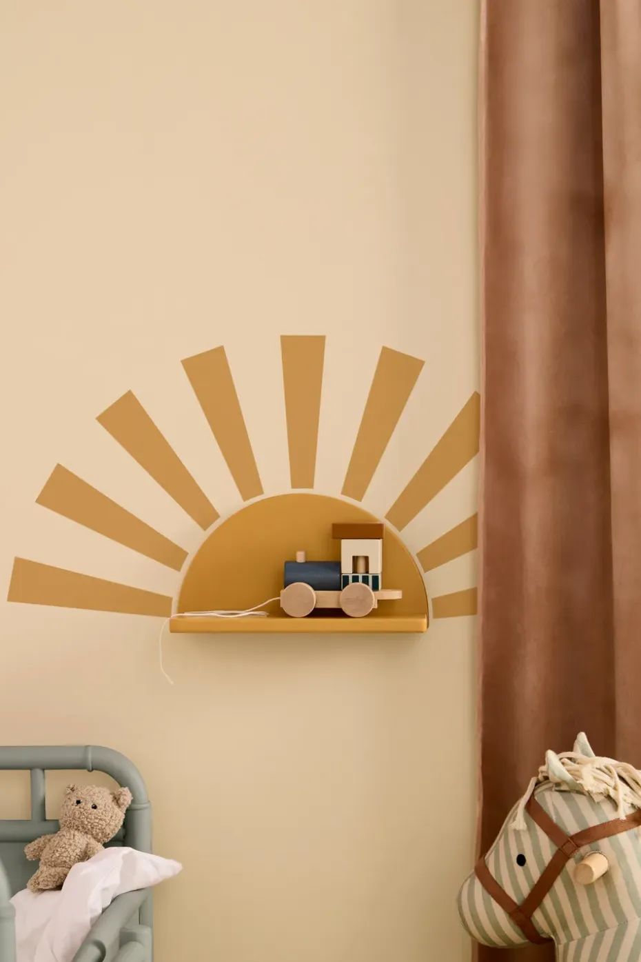 Estante circular Star con pegatinas, Senap