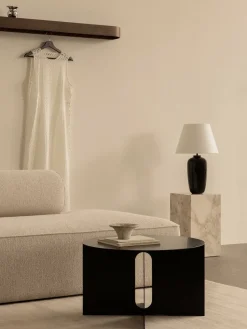 Estante con ganchos Epoch 118 cm, Natural oak-fog