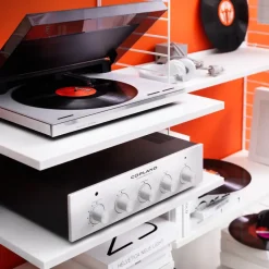 Estante con ranuras para cables String, Blanco, 58x47 cm