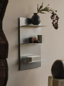 Estante de pared Lager triple small, Aluminium