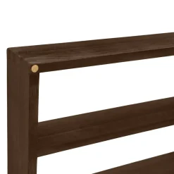 Estante de pared Sector , Roble ahumado aceitado, 50x50x10 cm