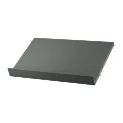 Estante para revistero String madera, Gris oscuro, 58x30 cm