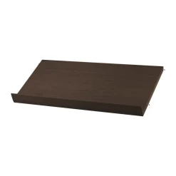 Estante para revistero String madera, Roble oscuro, 78×30 cm