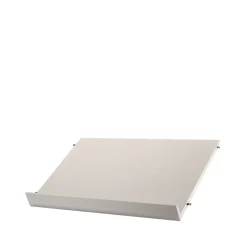 Estante para revistero String madera, Beige, 58x30 cm