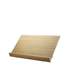 Estante para revistero String madera, Roble, 58x30 cm