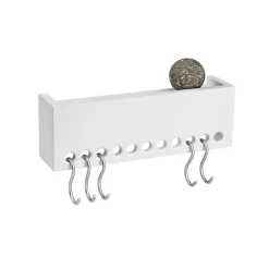 Estante So-Hooked mini, blanco
