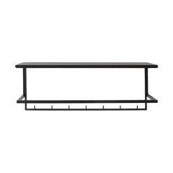 Estante sombrerero Grid, Black