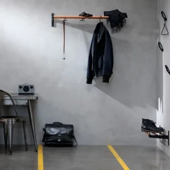 Estante sombrerero o zapatero Nostalgi, Cobre, base negra