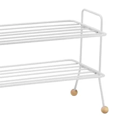 Estante zapatero Bill, blanco