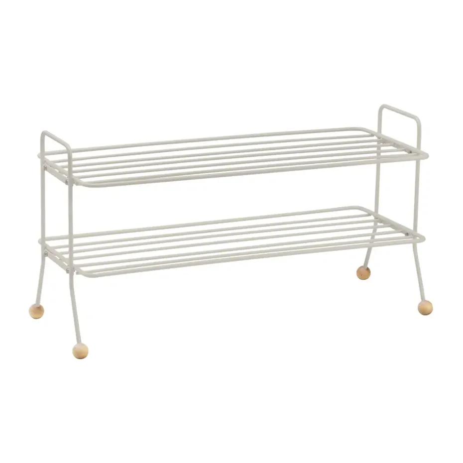 Estante zapatero Bill, Greige