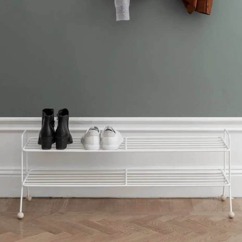 Estante zapatero Bill Shoe Shelf L, Blanco