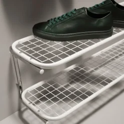 Estante zapatero Classic 650, Negro/negro, 2 niveles, 70 cm