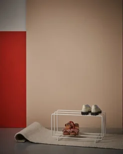 Estante zapatero Mixrack, blanco