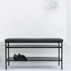 Estante zapatero Nancy, negro