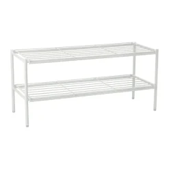 Estante zapatero Nod 80x30x37 cm, White