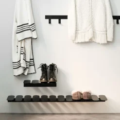 Estante zapatero Step S, negro
