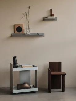 Estantería de pared Lager singel 35, Aluminium