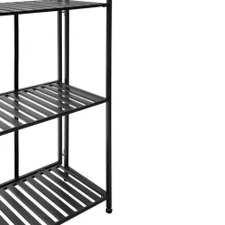 Estantería de pared Manhattan Low 65,5x33x79,5 cm, Black