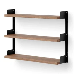 Estantería de pared New Works Tea Shelf 46x62,5 cm, Nogal