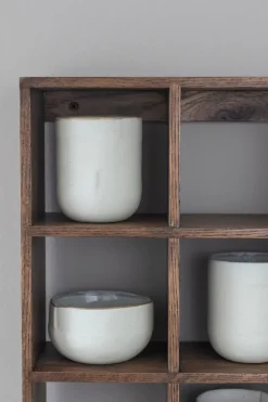 Estantería de pared Showcase 40x53 cm, Dark oiled oak