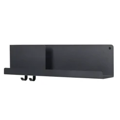 Estantería Folded, mediana, negro