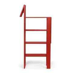 Estantería Giraffe 69x140 cm, Poppy Red