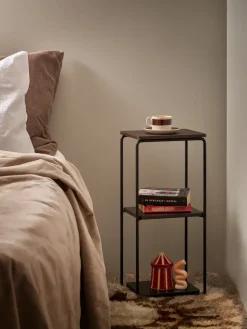 Estantería Mixrack Floor Shelf S 26x19x57,2 cm, Stained oak-black