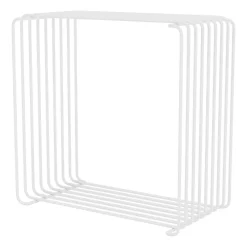 Estantería Panton Wire Single 34,8x34,8x18,8 cm, Snow