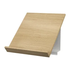 Estantería para revistas Pira G2 , Roble blanco-blanco